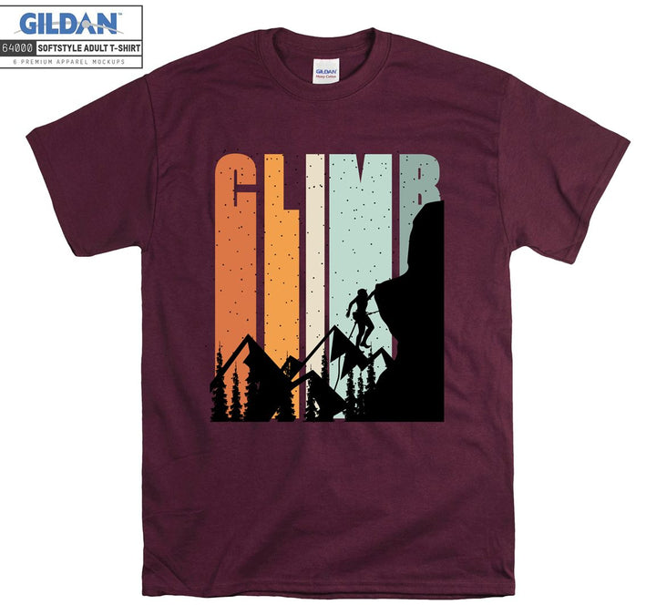 Man Climb Figure T-shirt