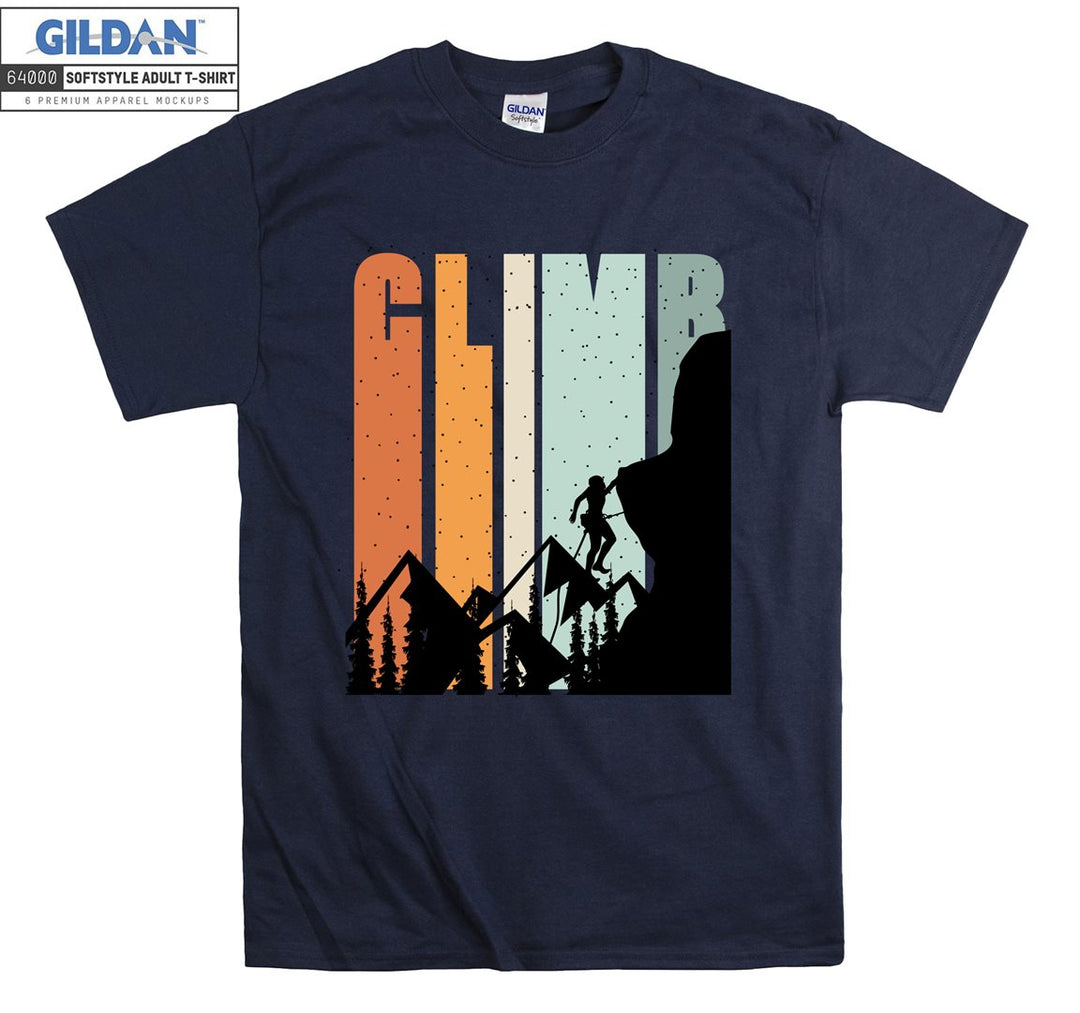 Man Climb Figure T-shirt