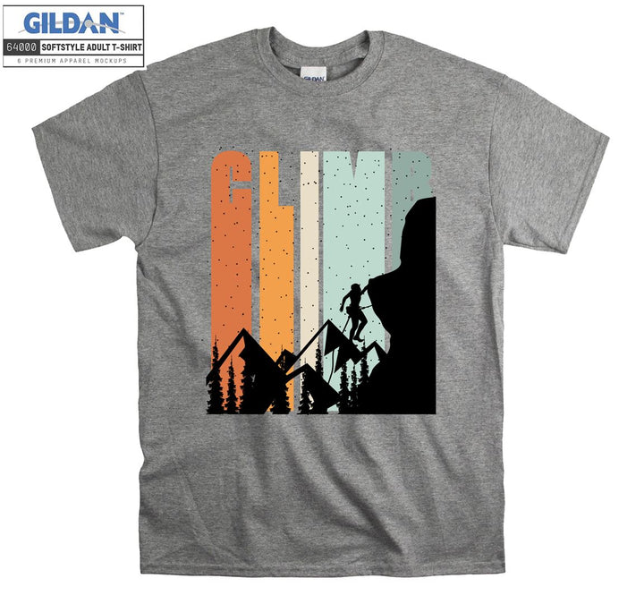 Man Climb Figure T-shirt