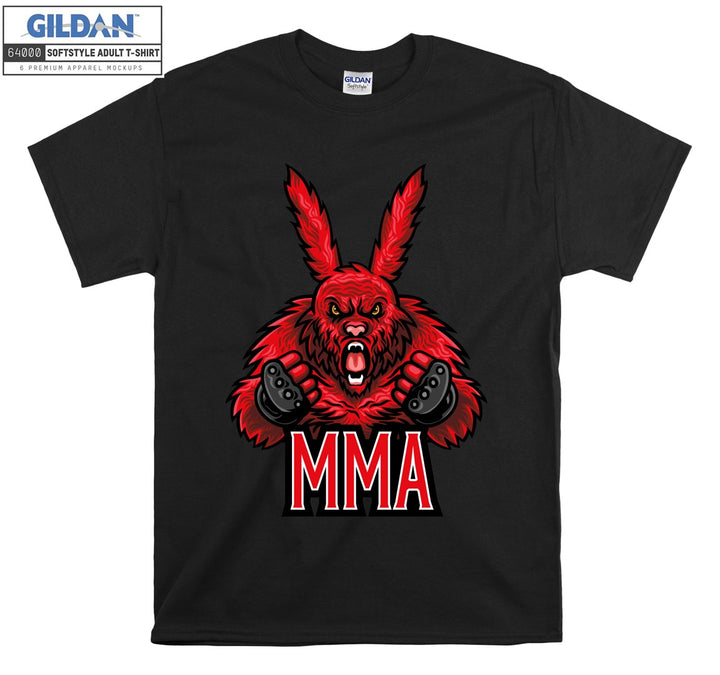 MMA Muscle Animal figure T-shirt