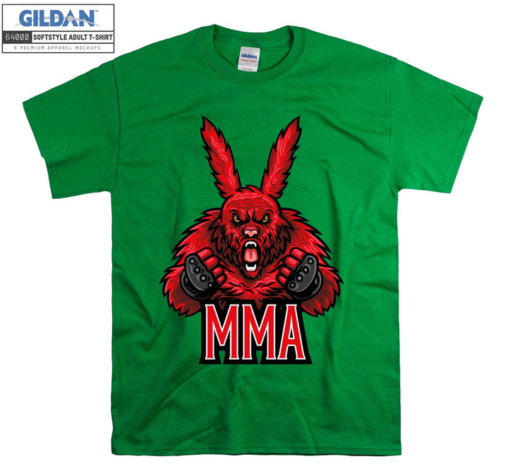 MMA Muscle Animal figure T-shirt