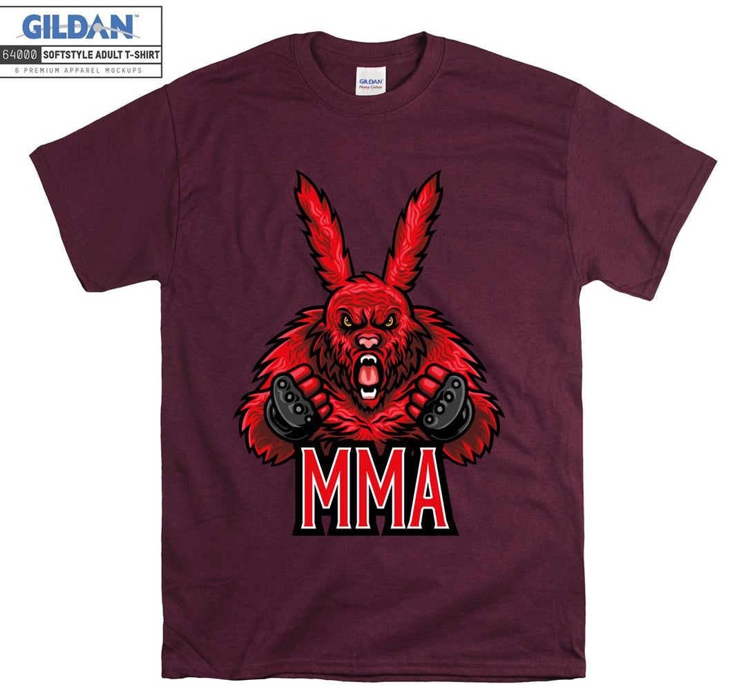 MMA Muscle Animal figure T-shirt