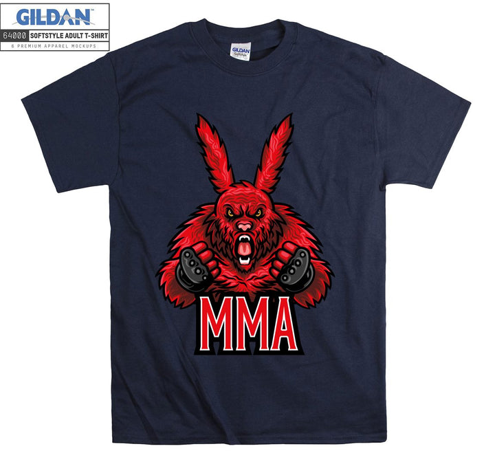 MMA Muscle Animal figure T-shirt