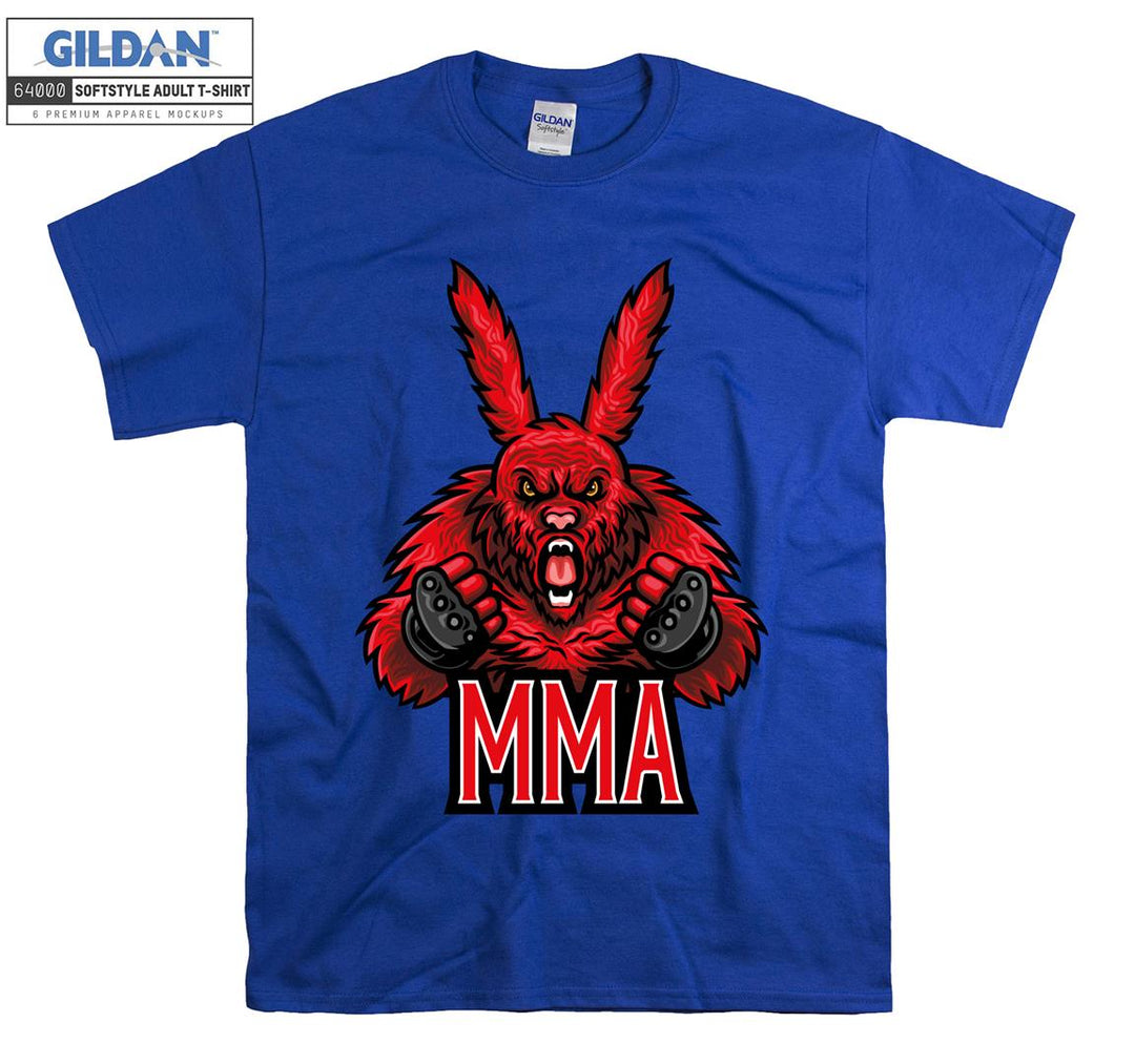 MMA Muscle Animal figure T-shirt