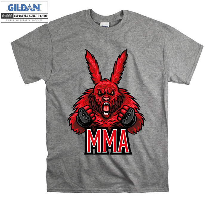 MMA Muscle Animal figure T-shirt