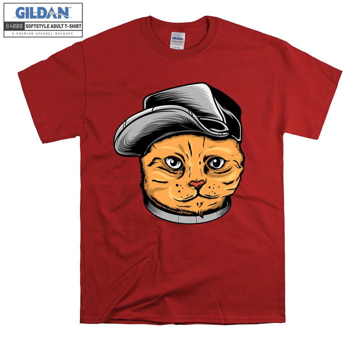 Cool Old Cat Figure T-shirt