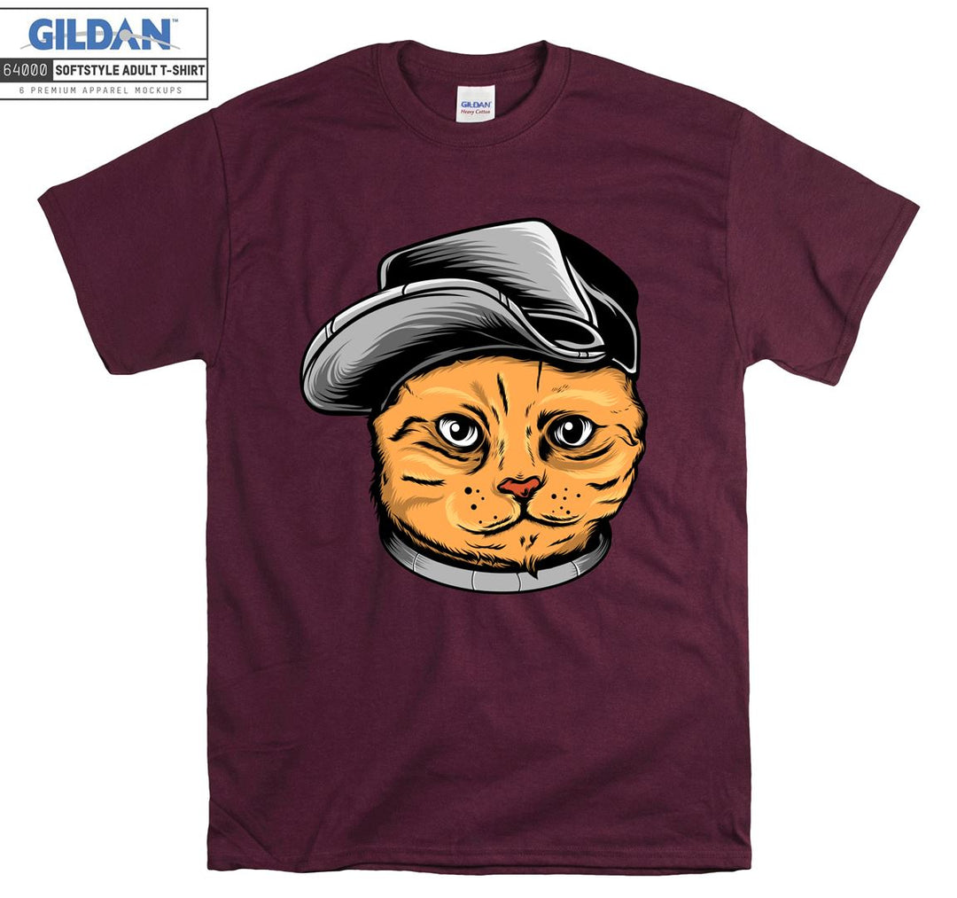 Cool Old Cat Figure T-shirt