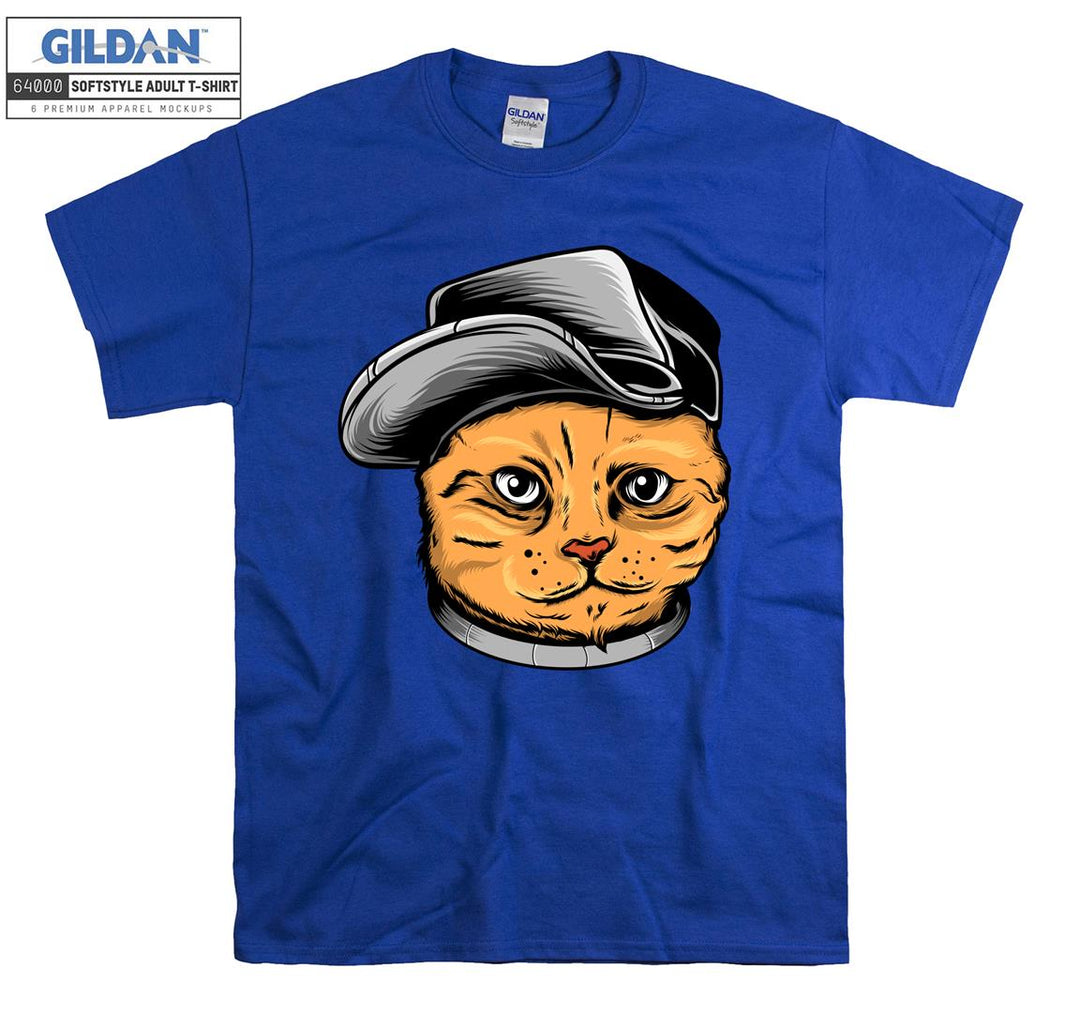 Cool Old Cat Figure T-shirt