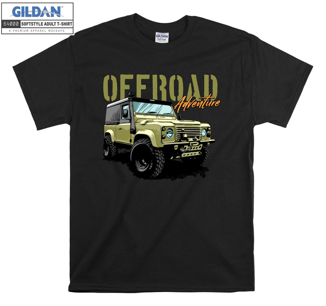 Offroad Adventure Car Figure T-shirt