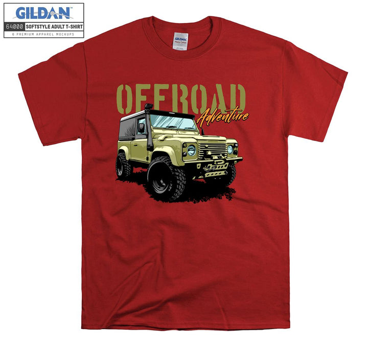 Offroad Adventure Car Figure T-shirt