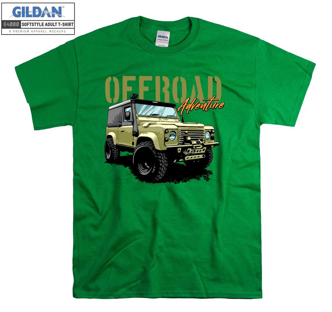 Offroad Adventure Car Figure T-shirt