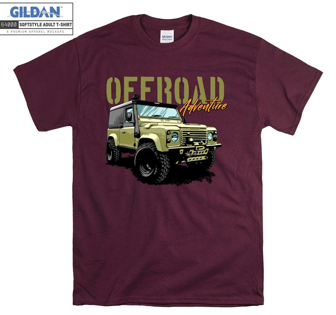 Offroad Adventure Car Figure T-shirt