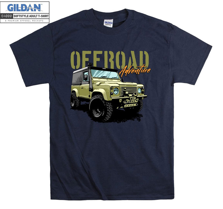 Offroad Adventure Car Figure T-shirt