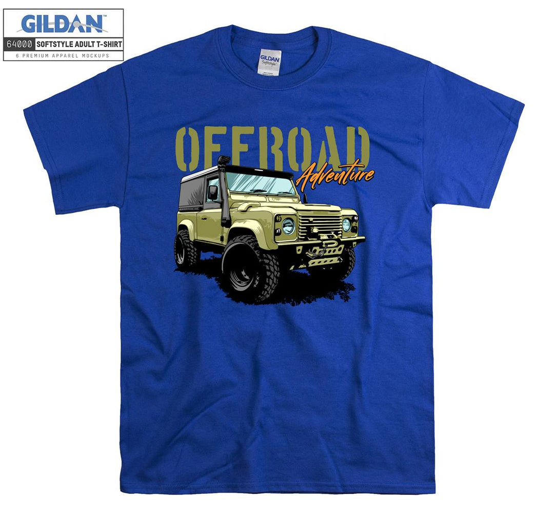 Offroad Adventure Car Figure T-shirt