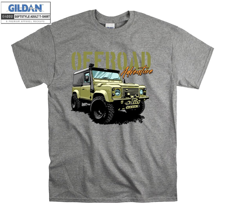 Offroad Adventure Car Figure T-shirt