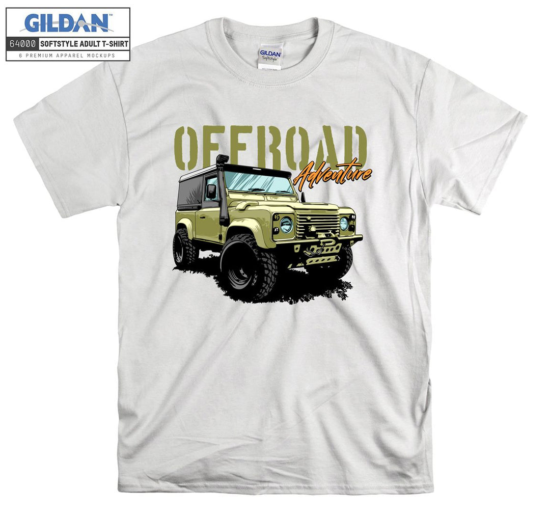 Offroad Adventure Car Figure T-shirt