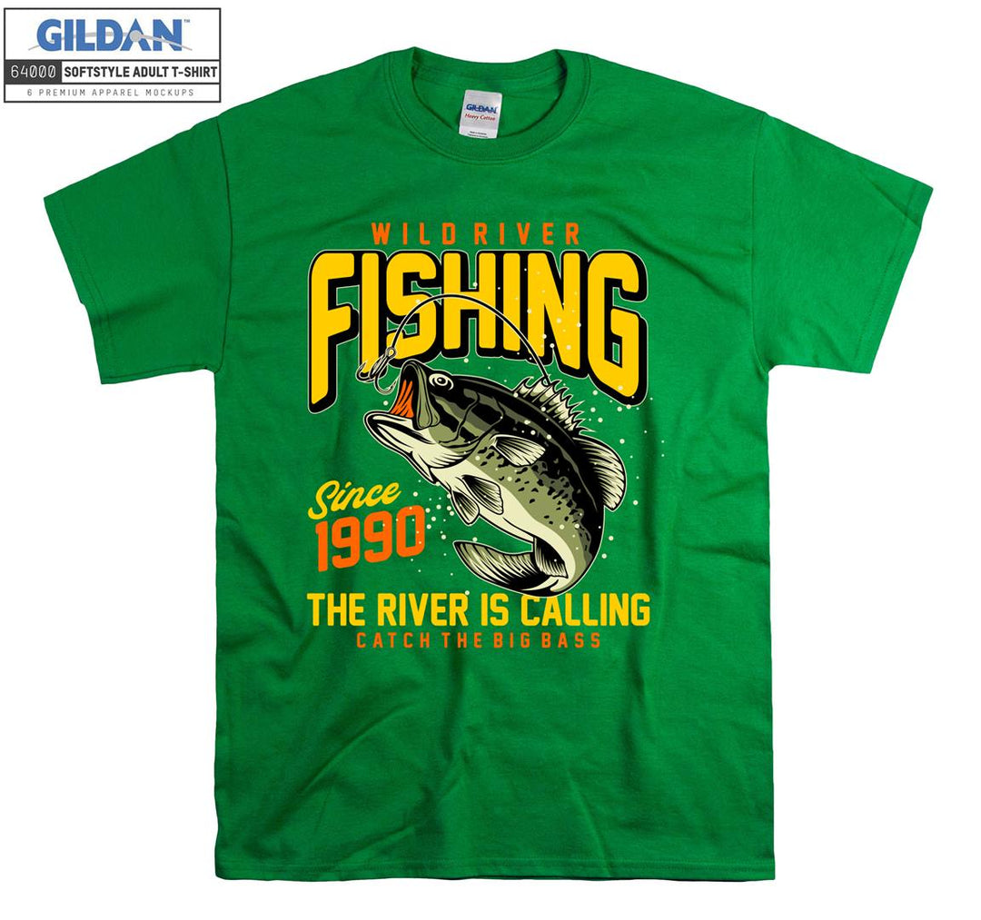 Wild River Fishing The River Is Calling T-shirt