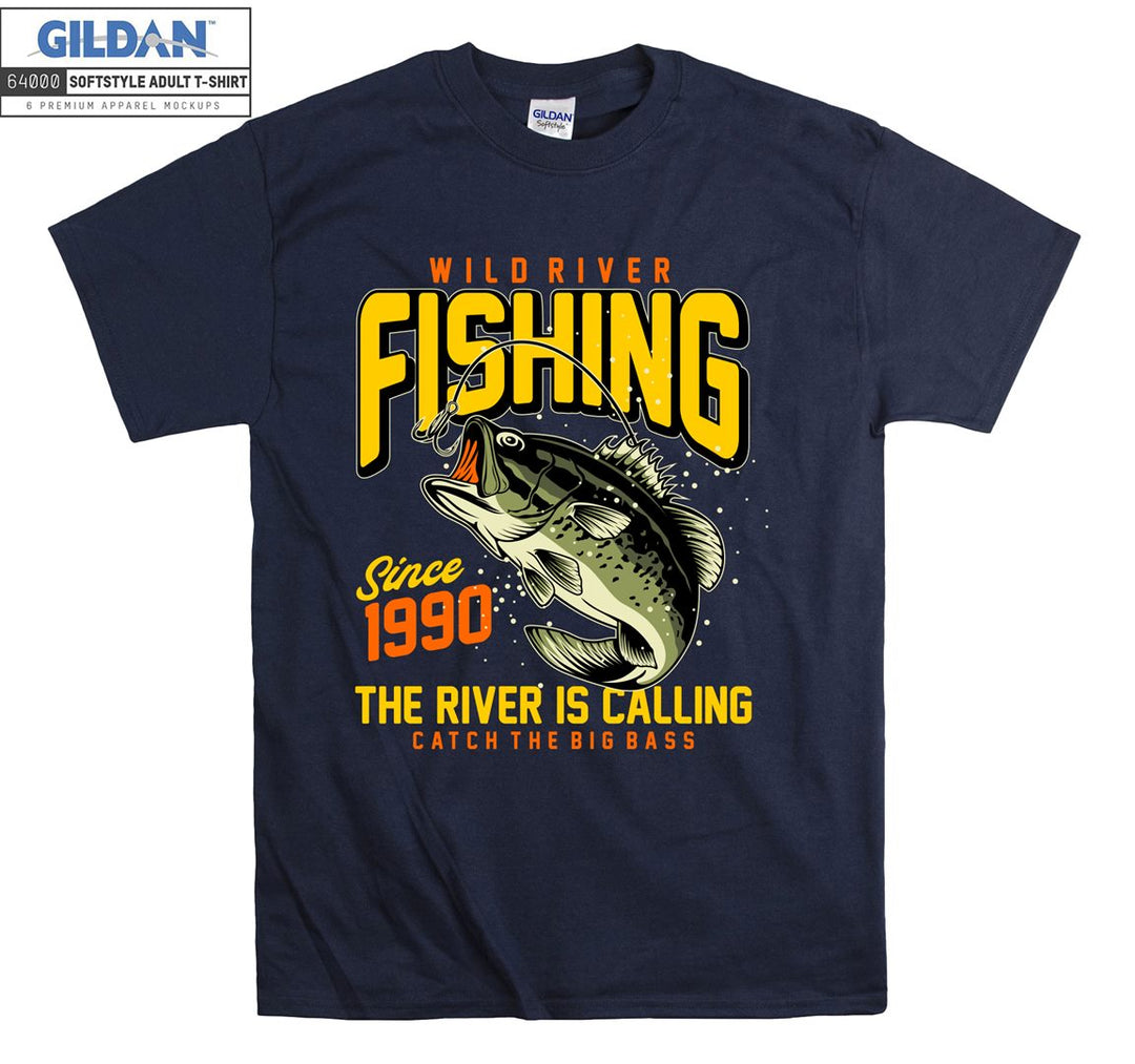 Wild River Fishing The River Is Calling T-shirt