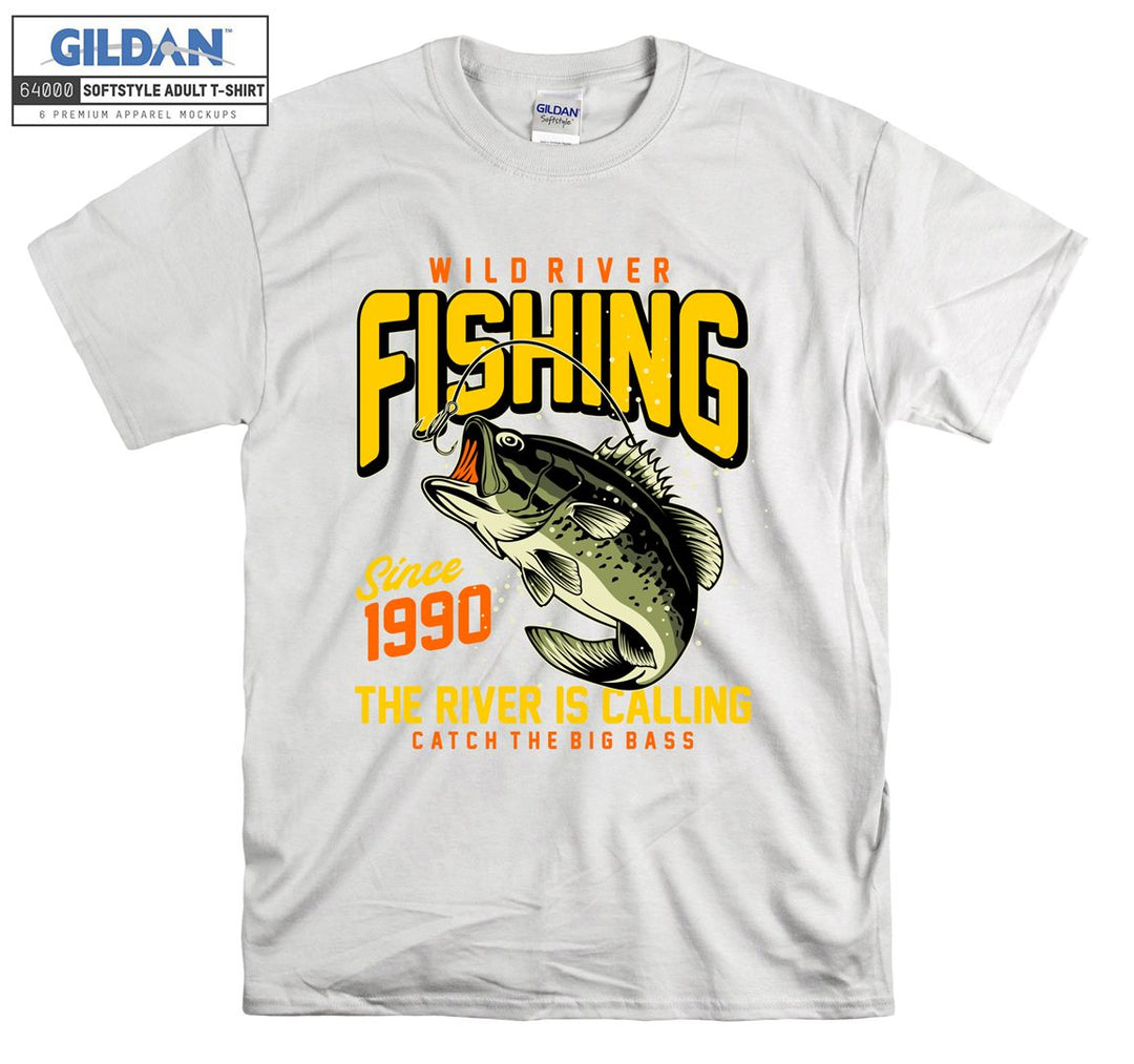 Wild River Fishing The River Is Calling T-shirt