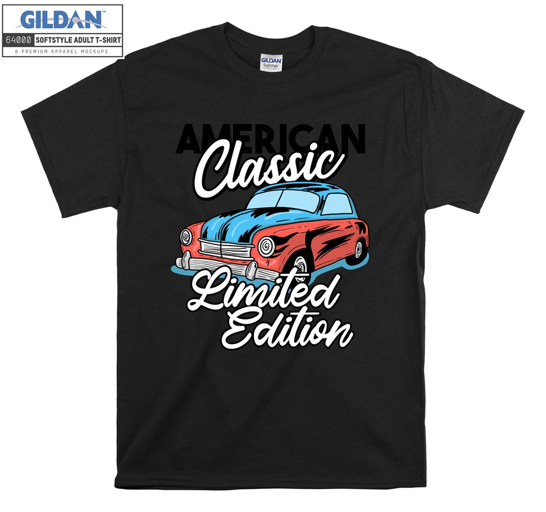 American Classic Limited Edition Car Figure T-shirt