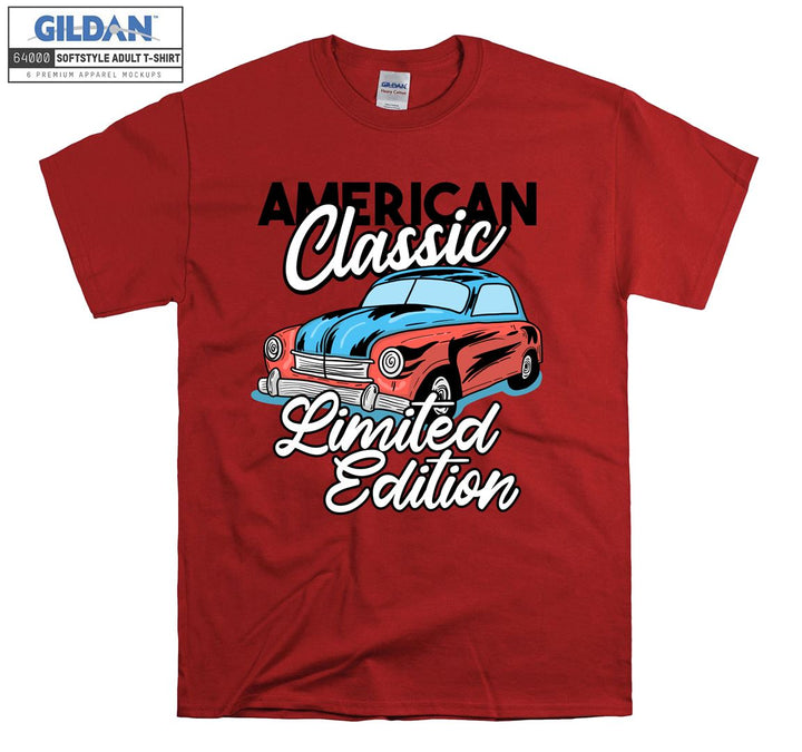 American Classic Limited Edition Car Figure T-shirt