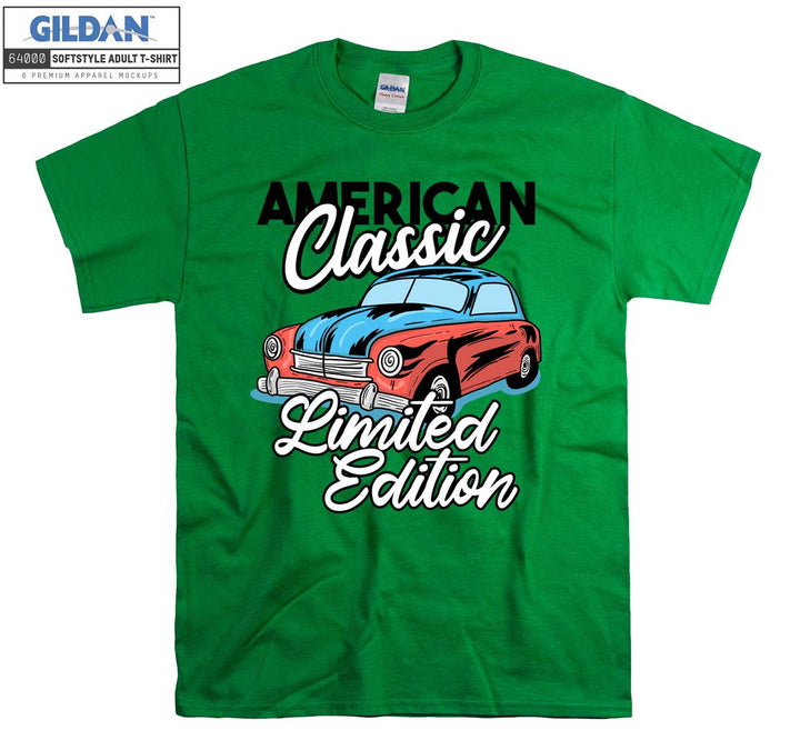 American Classic Limited Edition Car Figure T-shirt