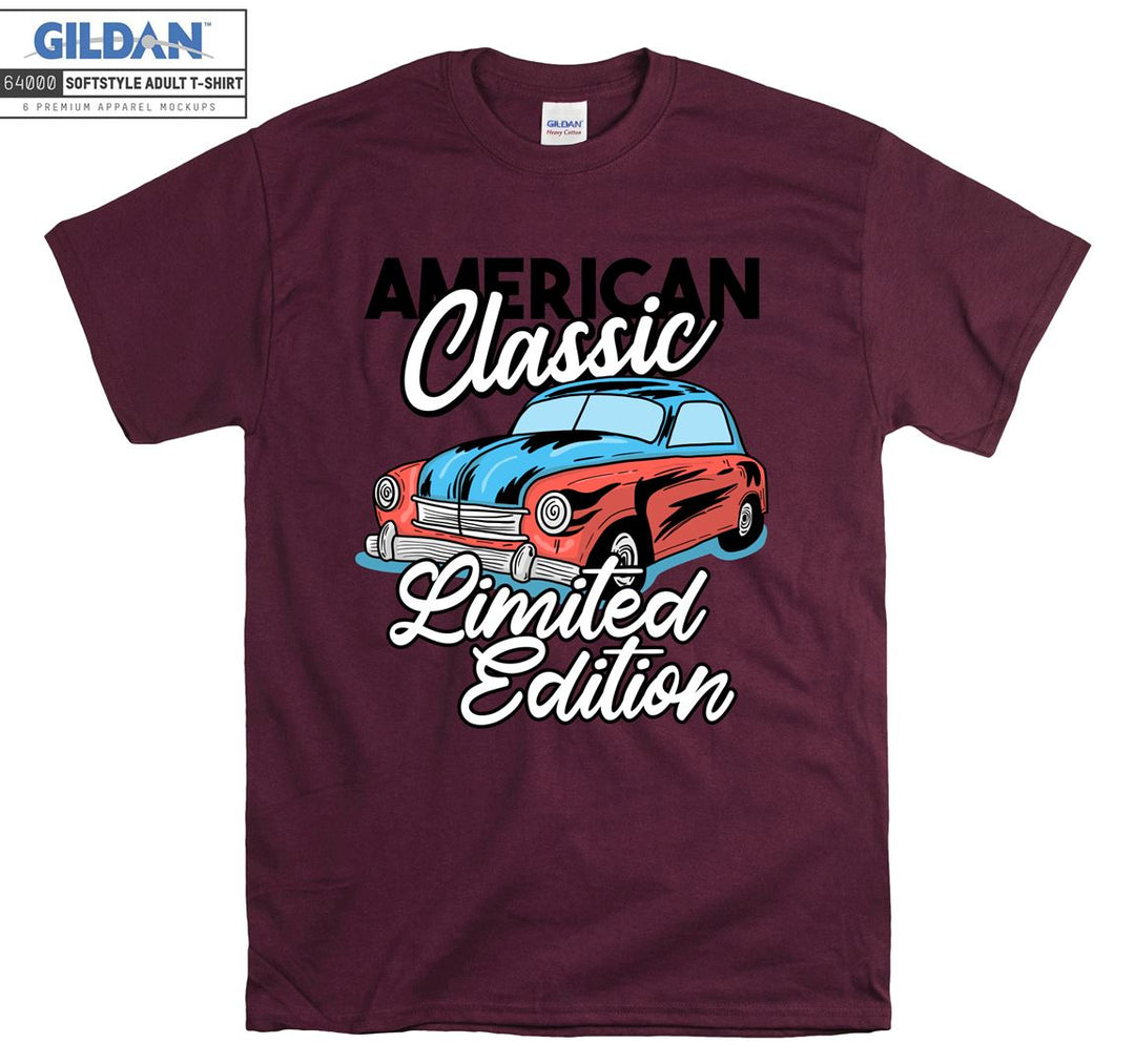 American Classic Limited Edition Car Figure T-shirt