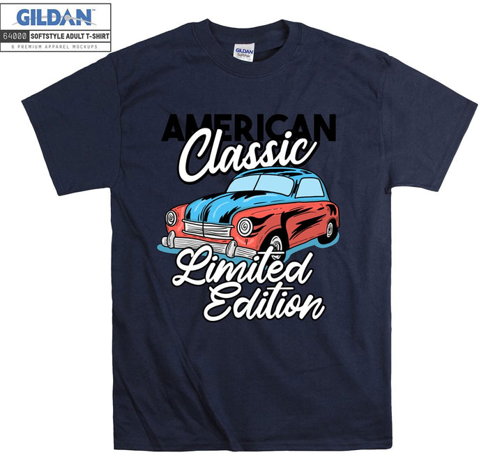 American Classic Limited Edition Car Figure T-shirt