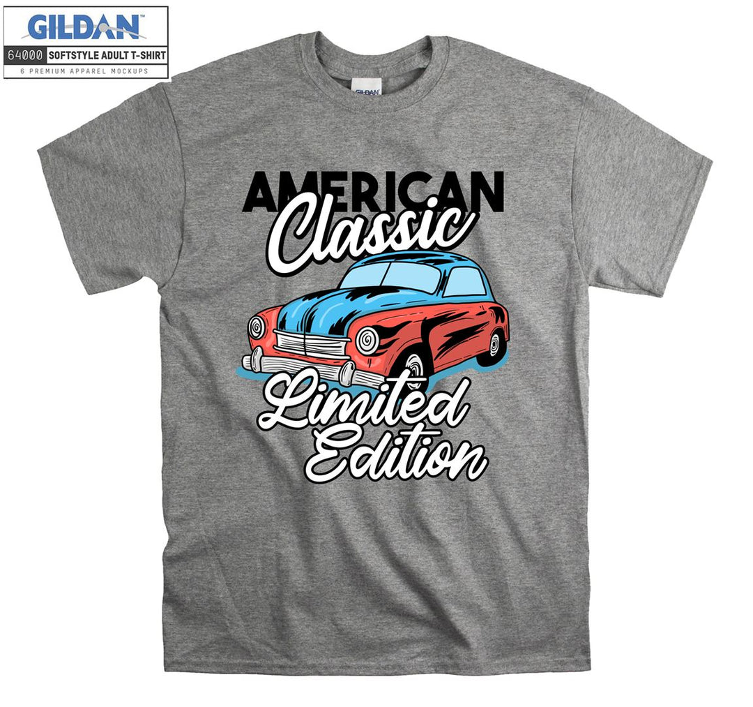 American Classic Limited Edition Car Figure T-shirt