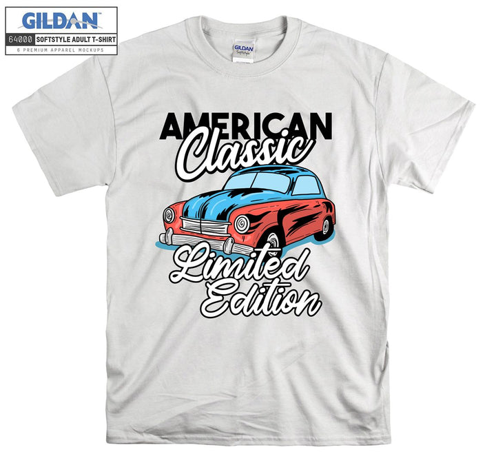 American Classic Limited Edition Car Figure T-shirt