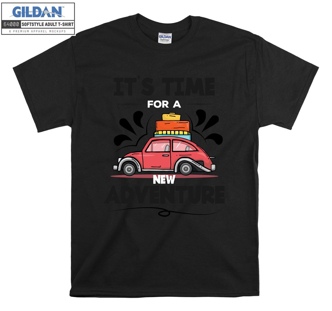 It's Time For A New Adventures Camping Car T-shirt