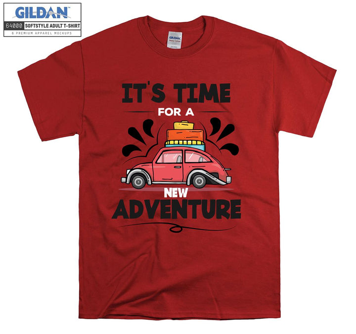 It's Time For A New Adventures Camping Car T-shirt