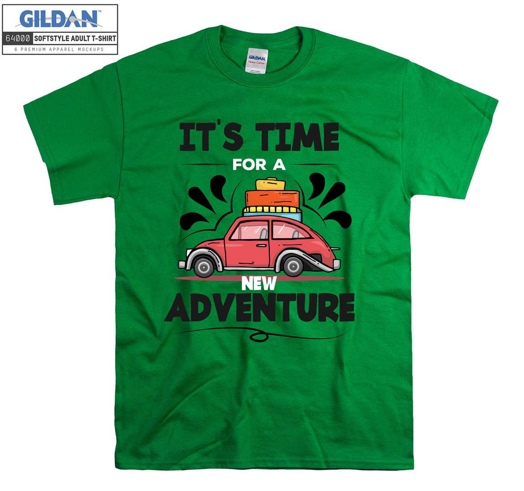 It's Time For A New Adventures Camping Car T-shirt