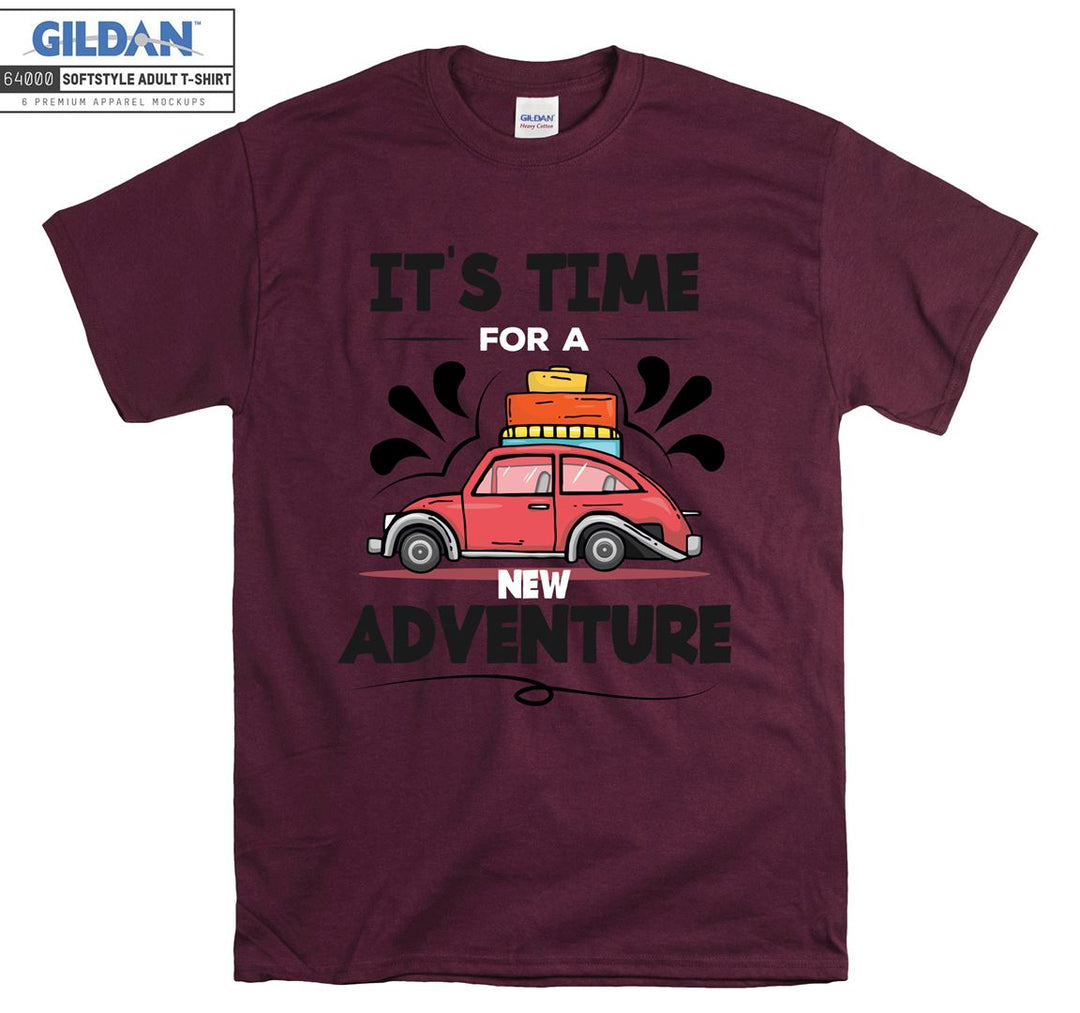 It's Time For A New Adventures Camping Car T-shirt