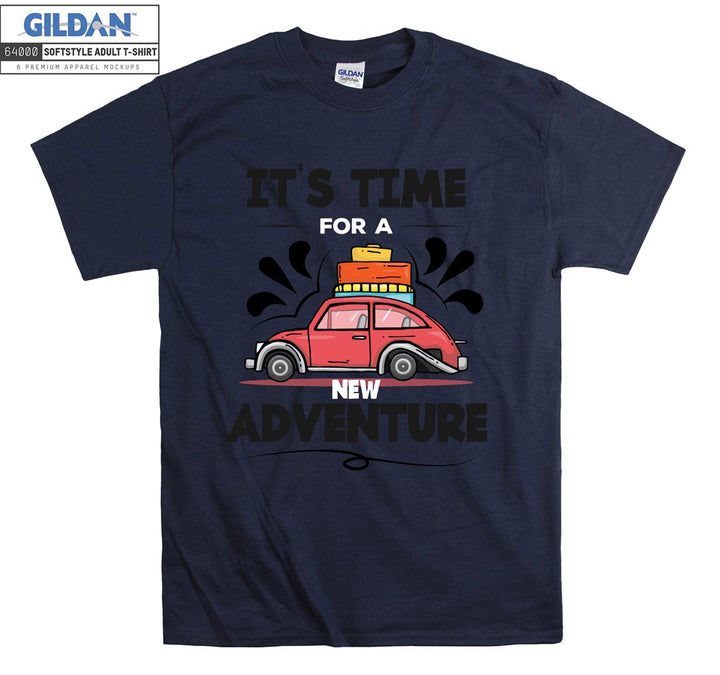 It's Time For A New Adventures Camping Car T-shirt