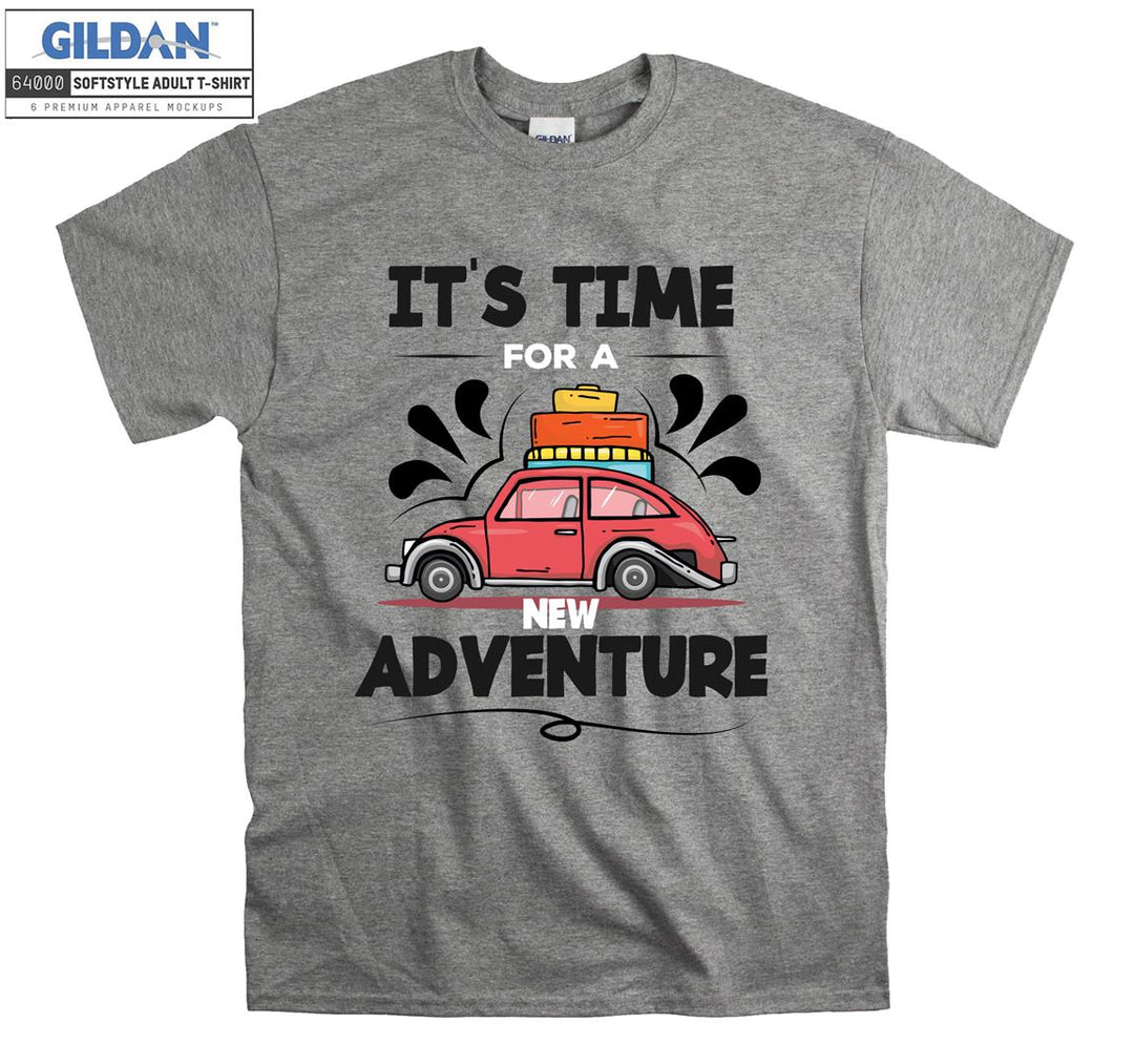 It's Time For A New Adventures Camping Car T-shirt