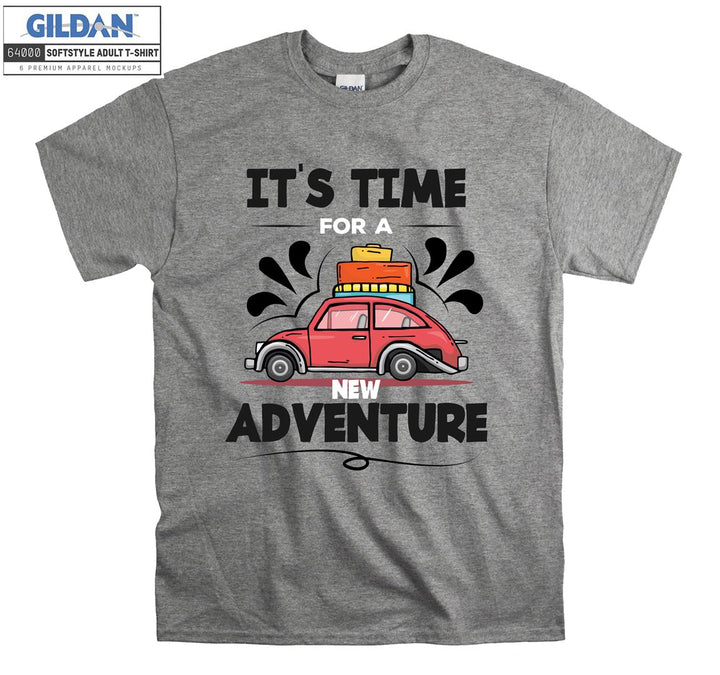 It's Time For A New Adventures Camping Car T-shirt