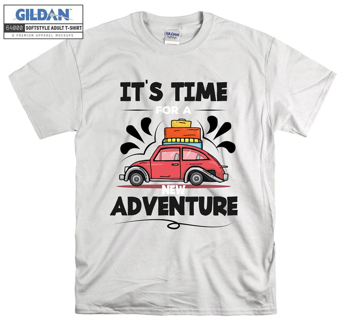 It's Time For A New Adventures Camping Car T-shirt