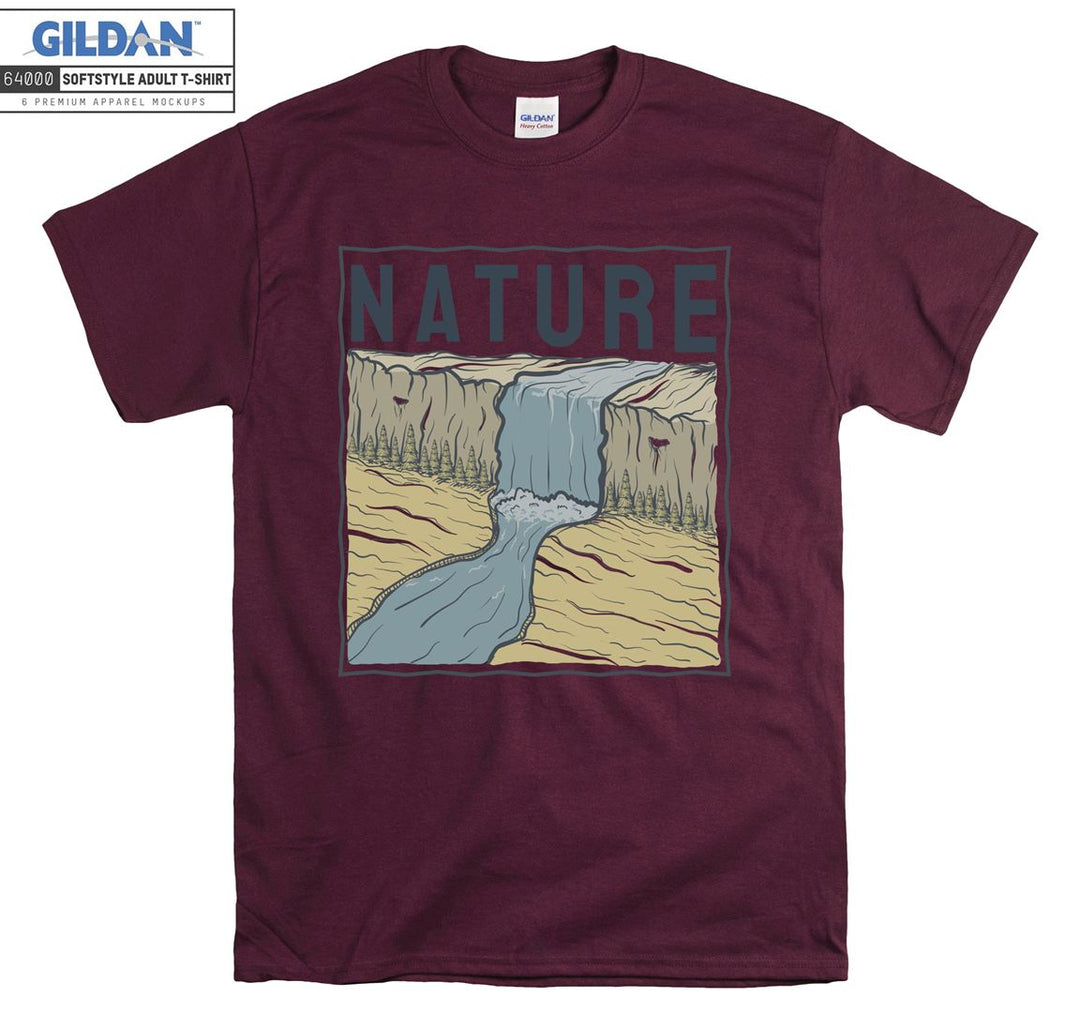 Nature Best View Nature Camping Figure T-shirt