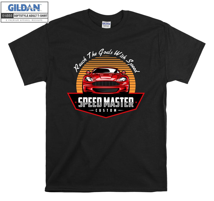 Speed Master Custom Car Figure T-shirt