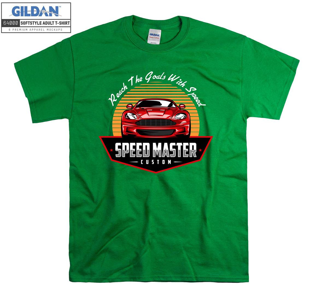 Speed Master Custom Car Figure T-shirt