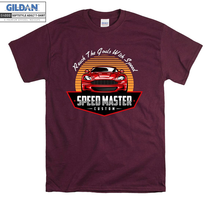 Speed Master Custom Car Figure T-shirt