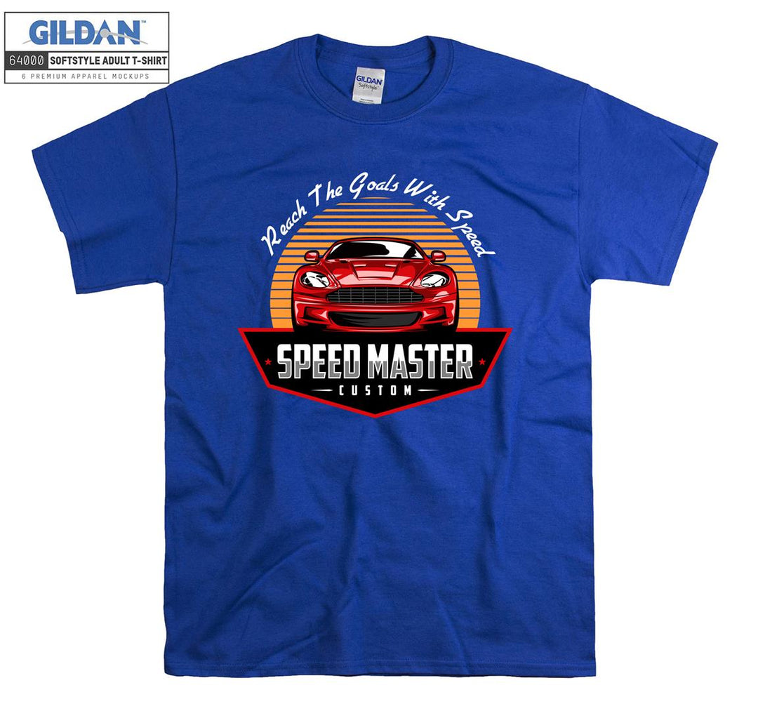 Speed Master Custom Car Figure T-shirt