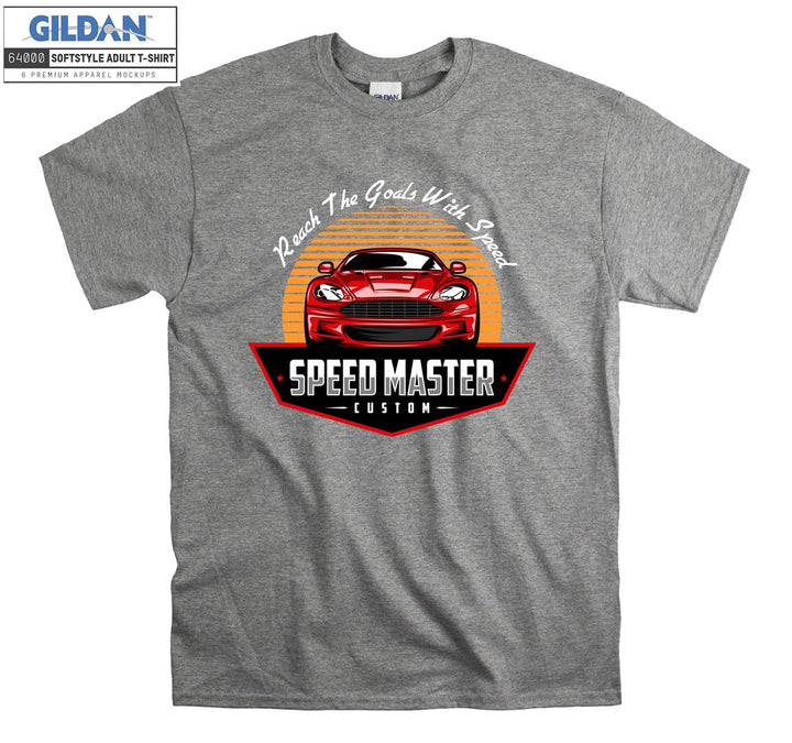 Speed Master Custom Car Figure T-shirt