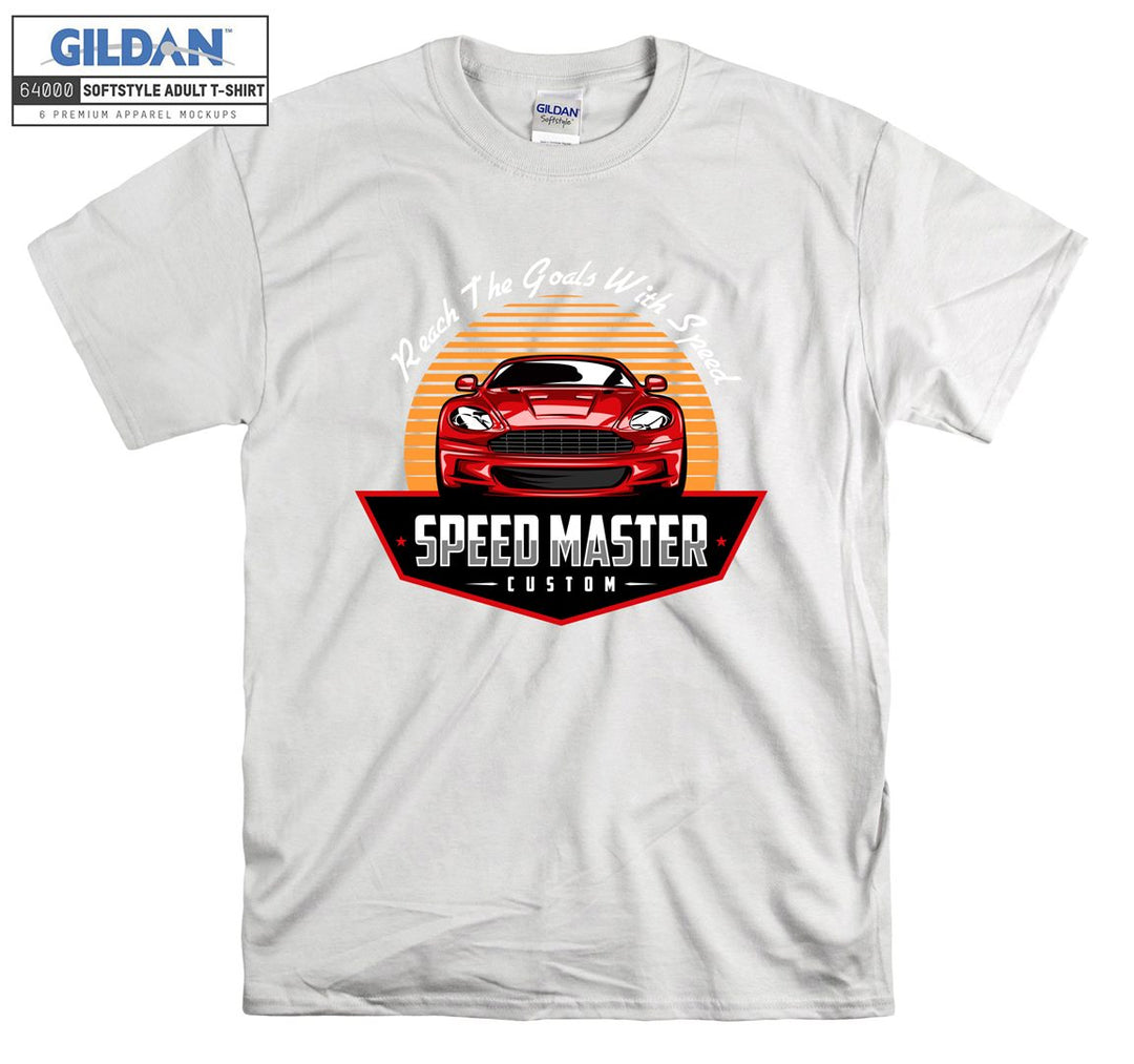 Speed Master Custom Car Figure T-shirt