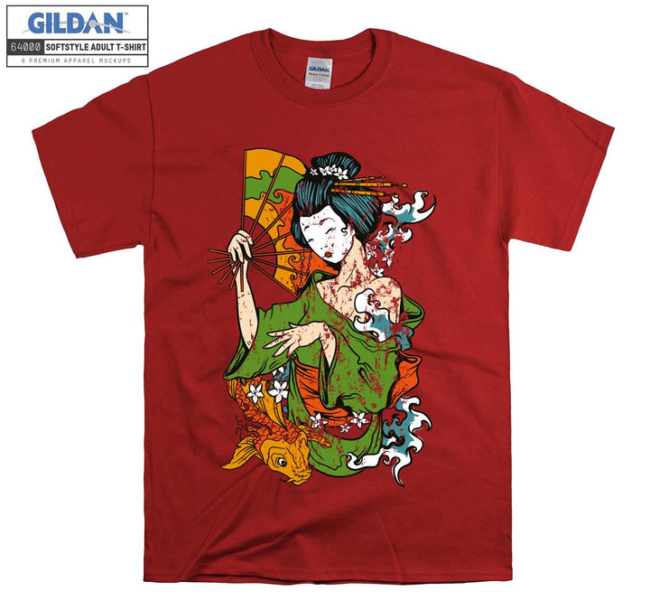 Famous Anime Girl Character with mask T-shirt