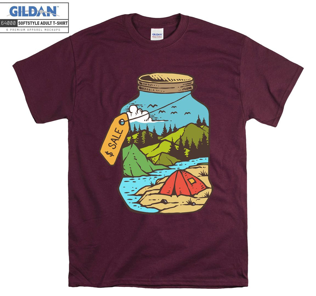 Camping Funny Figure Sale T-shirt