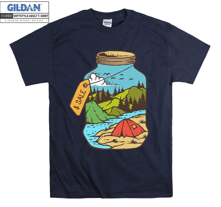 Camping Funny Figure Sale T-shirt