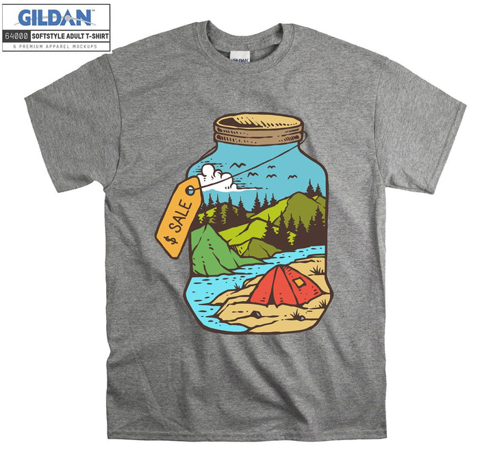 Camping Funny Figure Sale T-shirt