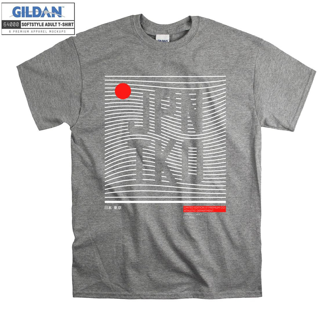 Anime Logo Jpn Tko Figure T-shirt